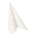 Product foto van 20 Servetten "ROYAL Collection" 1/4 vouw 40 cm x 40 cm wit