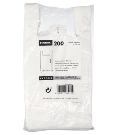 HDPE 60 cm x 30 cm x 18 cm wit