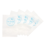 Product foto van 2000 Dispenserservetten 1-laags 17 cm x 17 cm wit "Icelove"