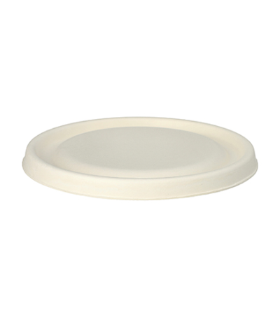 Product foto van 25 Deksels voor schalen Suikerriet "pure" rond Ø 17 cm · 1