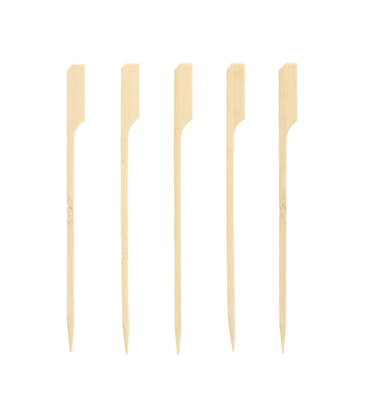 Product foto van 250 Fingerfood spiesjes "pure" 15 cm "Golf"