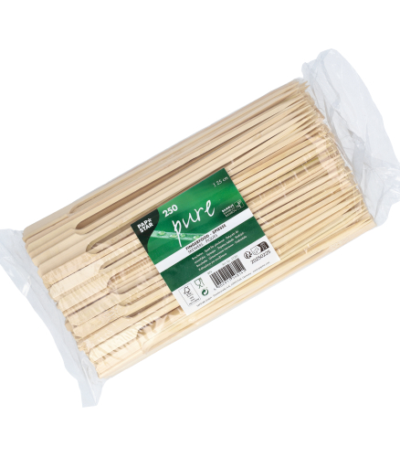 Product foto van 250 Fingerfood spiesjes "pure" 25 cm "Golf"