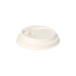 Product foto van 50 Dome Deksel met sluiting Holzfaser "pure" Ø 9 cm · 2