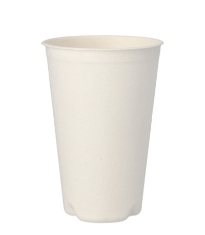Product foto van 50 Drinkbekers Suikerriet "pure" 0