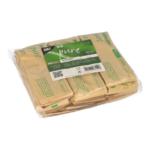 hout "pure" 11 cm per stuk verpakt in papieren sleeve