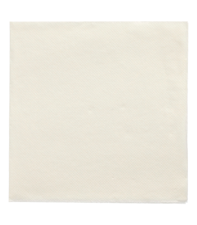 Product foto van 50 Servetten "DAILY Collection" 1/4 vouw 32 cm x 32 cm champagne