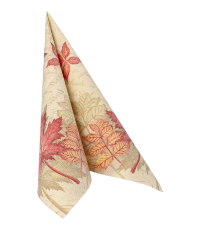 Product foto van 50 Servetten "ROYAL Collection" 1/4 vouw 40 cm x 40 cm "Autumn Colours"