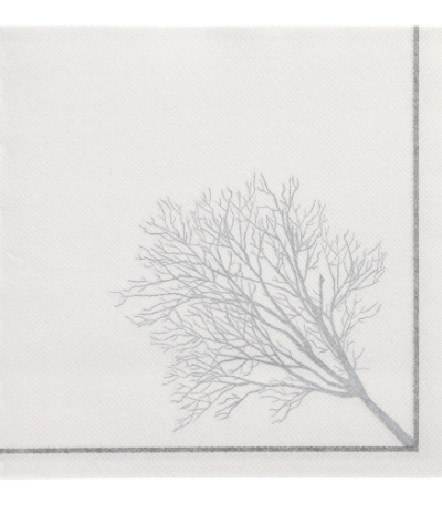 Product foto van 50 Servetten "ROYAL Collection" 1/4 vouw 40 cm x 40 cm "Grief"