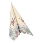 Product foto van 50 Servetten "ROYAL Collection" 1/4 vouw 40 cm x 40 cm "Majestic Deer"