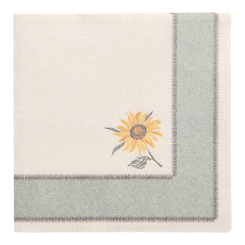 50 Servetten "ROYAL Collection" 1/4 vouw 40 cm x 40 cm "Sunflower" Product foto van 50 Servetten "ROYAL Collection" 1/4 vouw 40 cm x 40 cm "Sunflower"