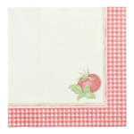 Product foto van 50 Servetten "ROYAL Collection" 1/4 vouw 40 cm x 40 cm "Tomato"