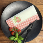 Product foto van 50 Servetten "ROYAL Collection" 1/4 vouw 40 cm x 40 cm "Tomato"