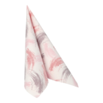Product foto van 50 Servetten "ROYAL Collection" 1/4 vouw 40 cm x 40 cm bordeaux "Brushstroke"