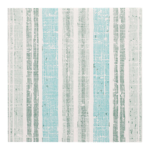 Product foto van 50 Servetten "ROYAL Collection" 1/4 vouw 40 cm x 40 cm donkergroen "Stripes"