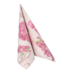 Product foto van 50 Servetten "ROYAL Collection" 1/4 vouw 40 cm x 40 cm paars "Blossom"