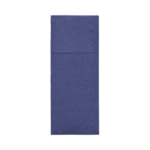 Product foto van 50 Servetten "ROYAL Collection" 40 cm x 30 cm donkerblauw met bestekvouw