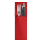 Product foto van 50 Servetten "ROYAL Collection" 48 cm x 30 cm bordeaux met bestekvouw