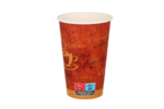 Product foto van Kartonnen koffiebeker 360cc 12oz espresso gold