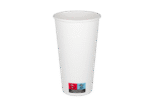 Product foto van Milkshakebeker groot 500ml 20oz wit karton
