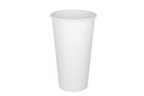 Product foto van Milkshakebeker groot 500ml 20oz wit karton