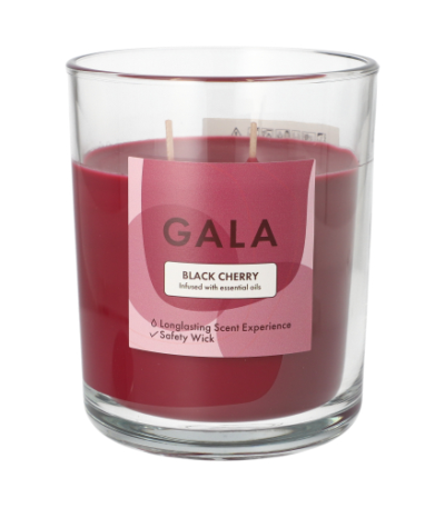 Product foto van "GALA" Geurkaars in glas Ø 10