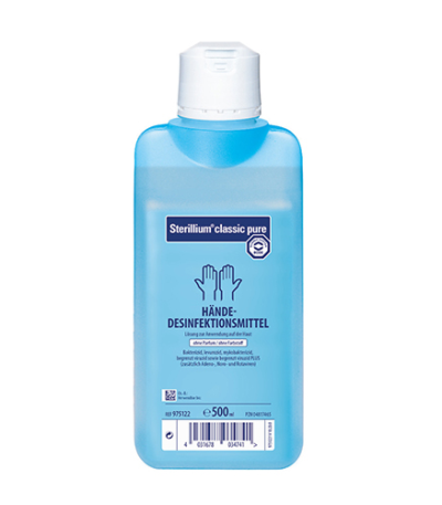 Product foto van "Sterillium" Hände Desinfektion 500 ml "classic pure" Flasche