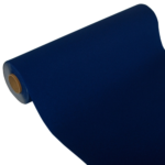 Product foto van Tafellopers "ROYAL Collection" 24 m x 40 cm donkerblauw