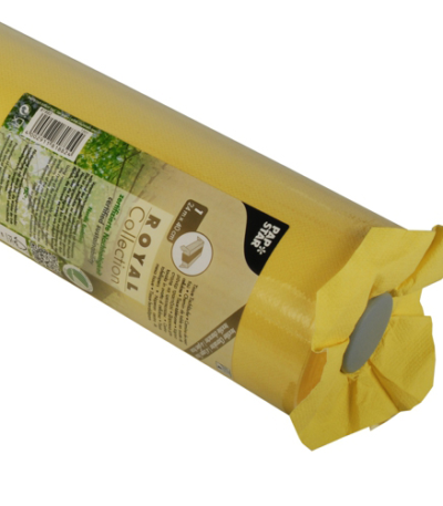 Product foto van Tafellopers "ROYAL Collection" 24 m x 40 cm geel