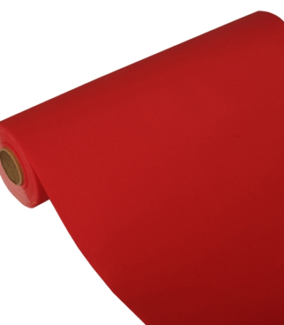 Product foto van Tafellopers "ROYAL Collection" 24 m x 40 cm rood