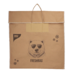 Product foto van Tiefkühltragetaschen Papier (kraft) 52 cm x 50 cm bruin Maat: L