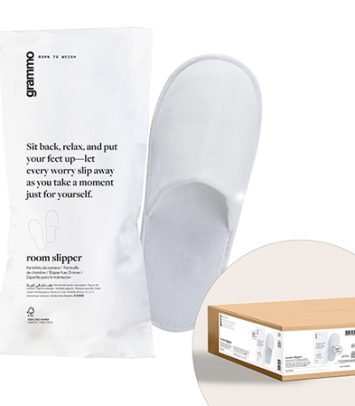 Product foto van 20 Paar Pantoffels geschlossen "grammo" 31