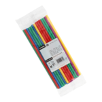 Product foto van 25 Herbruikbare shake-rietjes PP Ø 7 mm · 22 cm