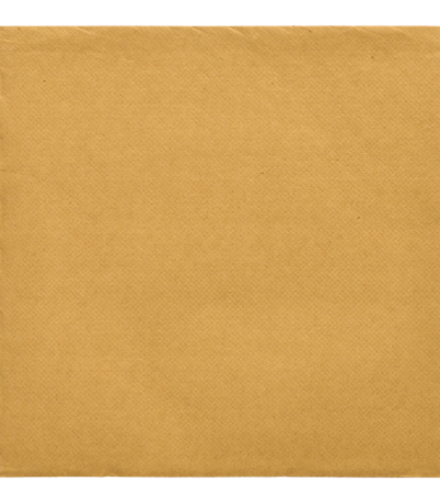 Product foto van 50 Servetten "ROYAL Collection" 1/4 vouw 40 cm x 40 cm mosterdgeel