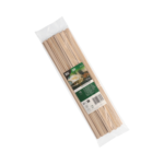 Product foto van 50 Stokjes voor suikerspin Hout "pure" hoekig 30 cm x 4 mm x 4 mm