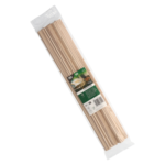 Product foto van 50 Stokjes voor suikerspin Hout "pure" hoekig 40 cm x 4 mm x 4 mm