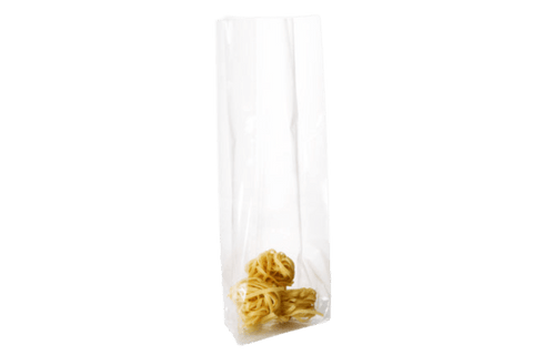 Product foto van Blokbodemzak 90+40x340mm 40my BOPP