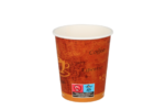 Product foto van Kartonnen koffiebeker 300cc 10oz espresso gold