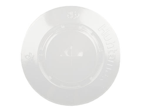 Product foto van Deksel plat met kruis Ø95mm rPET