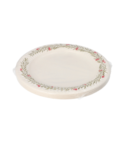 karton rond Ø 18 cm "Röda bär"