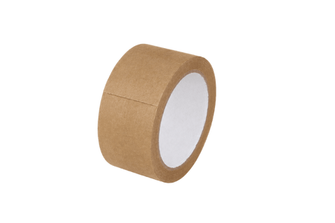 Product foto van Tape papier 50mmx50mtr Bruin