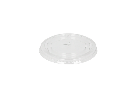 Product foto van Deksel plat met kruis Ø95mm rPET