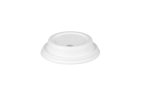 Product foto van Koffiebeker deksels Ø80mm suikerriet BIO