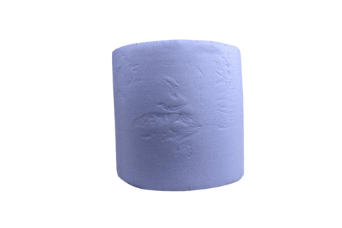 Product foto van Industrie Poetsrol zwaar 36cm x 380m 3 laags blauw