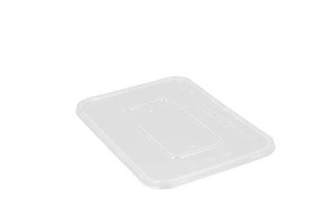 Product foto van Deksel PP voor maaltijdbak Transparant (geschikt voor maaltijdbak -2)