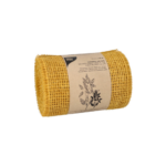 Product foto van Loper Jute 10 m x 15 cm mosterdgeel