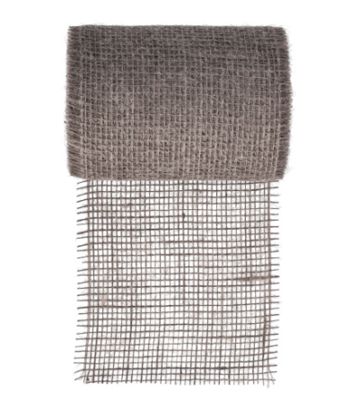 Product foto van Loper Jute 10 m x 15 cm taupe