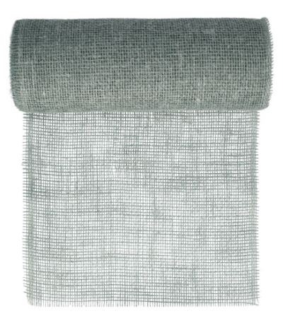 Product foto van Loper Jute 10 m x 30 cm jade groen