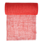 Product foto van Loper Jute 10 m x 30 cm rood